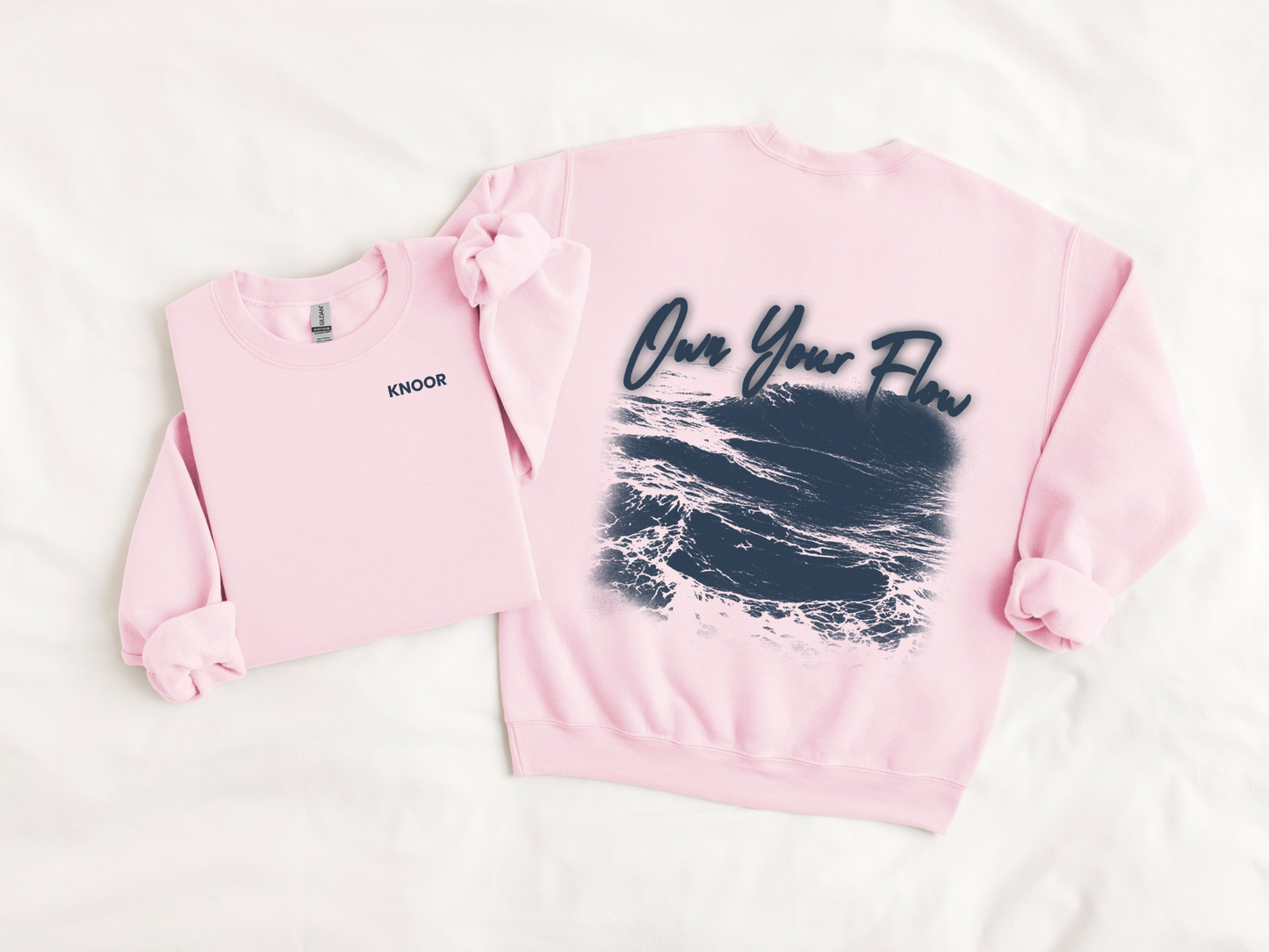Ocean Wave Crewneck Sweatshirt
