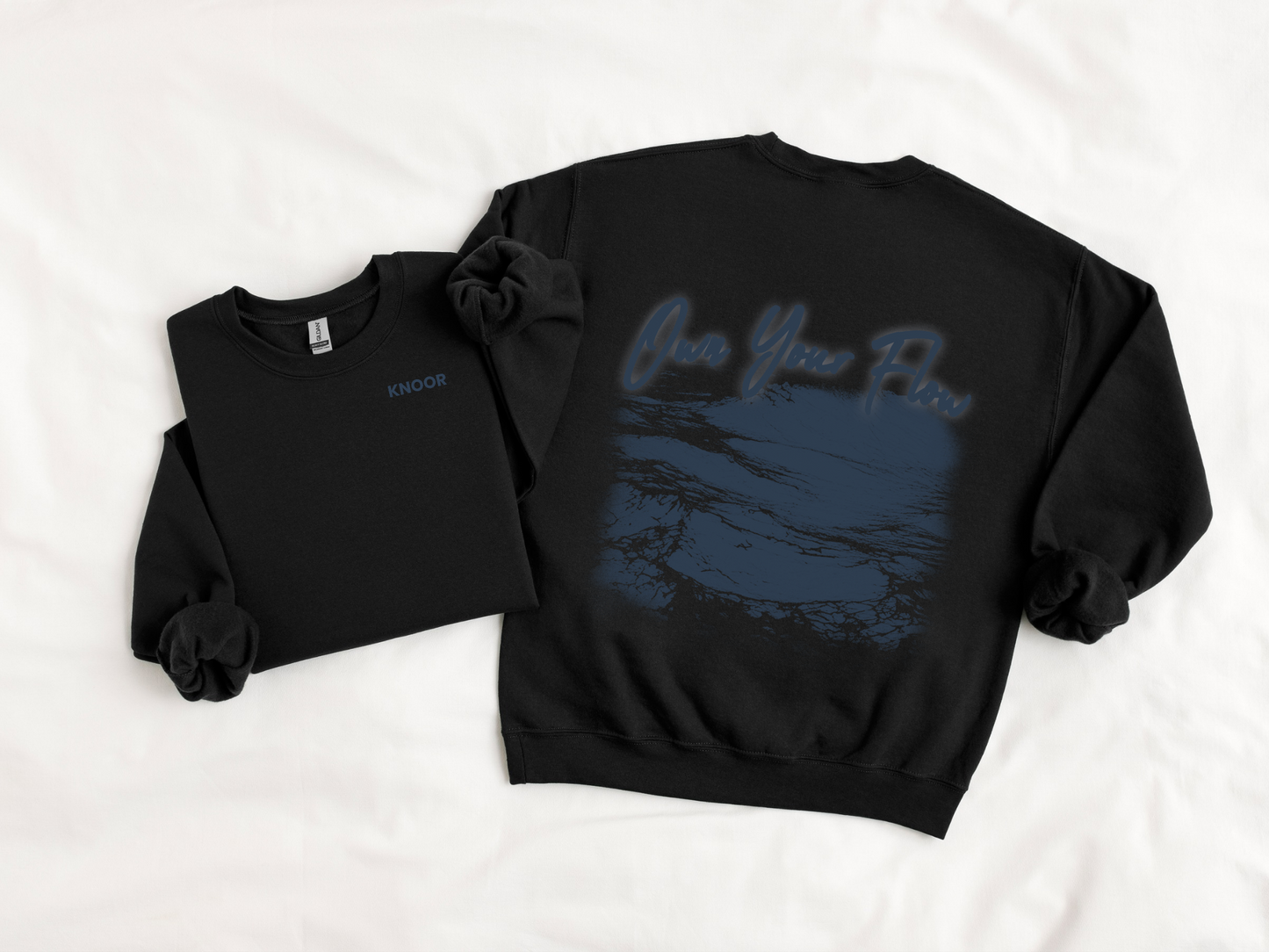 Ocean Wave Crewneck Sweatshirt